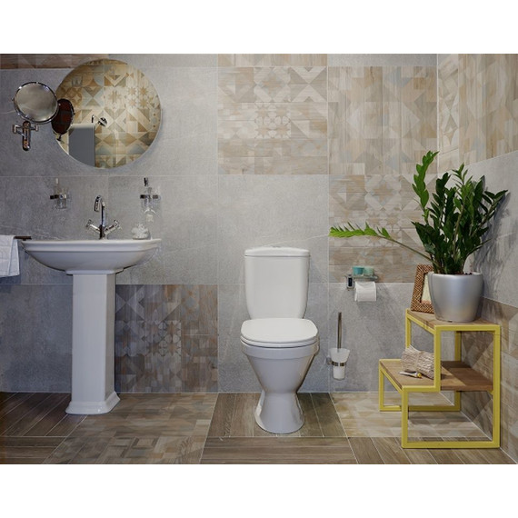 Унитаз-компакт Vitra Norm Blanc 9837B099-7201 с крышкой термопласт с микролифтом - фото 3