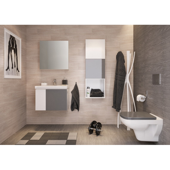 Раковина подвесная Cersanit Colour 50 см UM-COL50/1 - фото 3