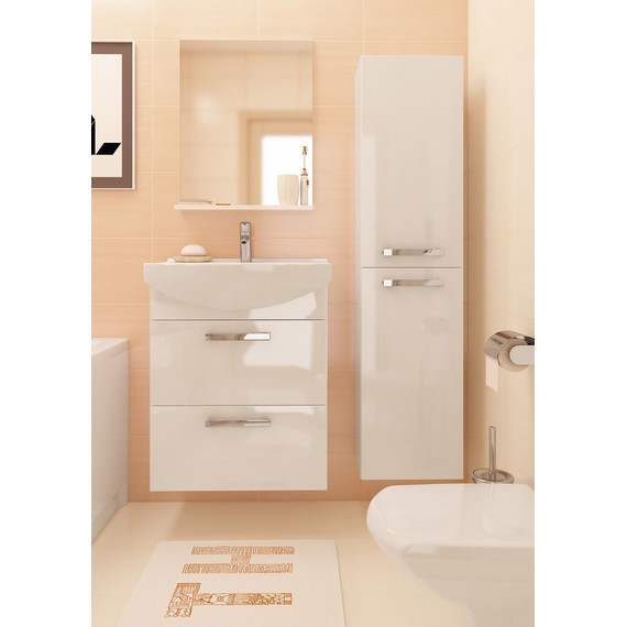 Зеркало Cersanit Melar 50 см LU-MEL, белый - фото 6