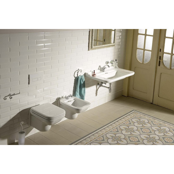 Раковина подвесная Kerasan Waldorf 100 см 4142K1bi/cr*1 - фото 2