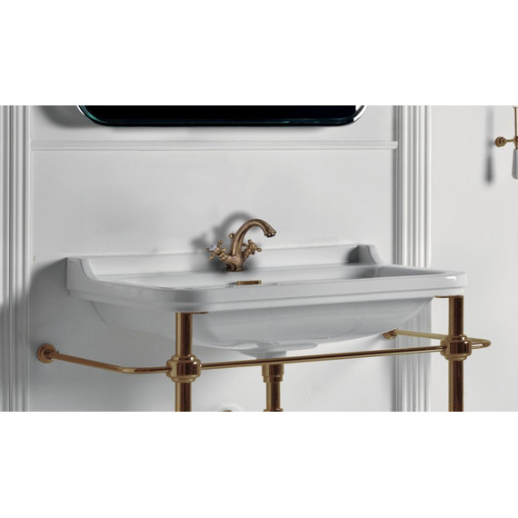 Раковина подвесная Kerasan Waldorf 100 см 4142K1bi/cr*1 - фото 3