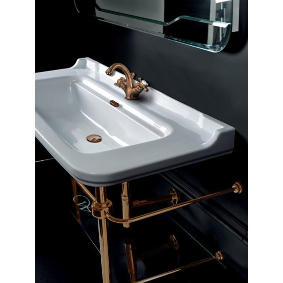 Раковина подвесная Kerasan Waldorf 120 см 4144K1bi/cr*1 - фото 5