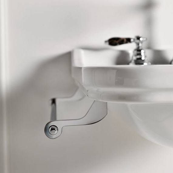 Полотенцедержатель боковой для раковины Kerasan Waldorf 40 см 740890cr - фото 2