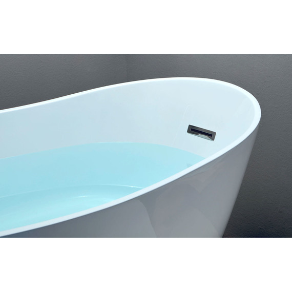 Ванна отдельностоящая Kerasan Waldorf 165х80 см 743201 - фото 3