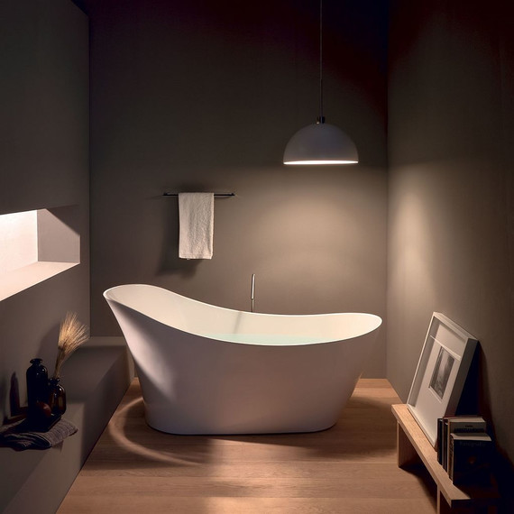 Ванна отдельностоящая Kerasan Waldorf 165х80 см 743201 - фото 4