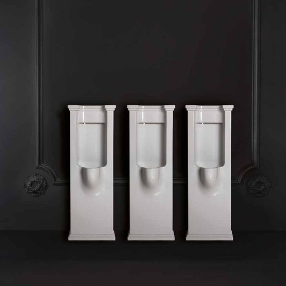 Писсуар напольный Kerasan Waldorf 413101bi - фото 2