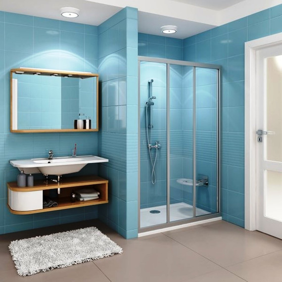 Душевая дверь Ravak Supernova ASDP3 120 см 00VG01R2Z1 белый/прозрачное, Цвет стекла: прозрачное, Цвет профиля: белый, Размер - мм: 1200 - фото 6