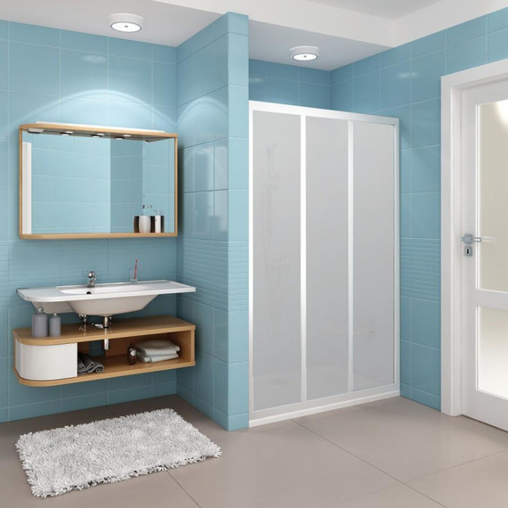 Душевая дверь Ravak Supernova ASDP3 100 см 00VA0UR2ZG сатин/матовое, Цвет стекла: матовое, Цвет профиля: белый, Размер - мм: 1000 - фото 3