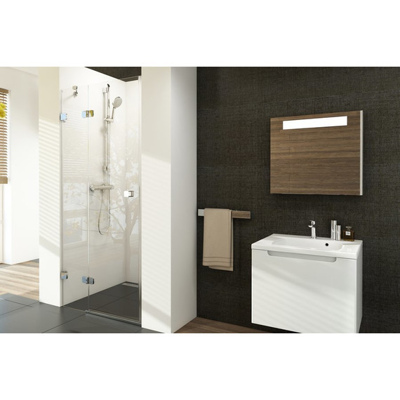 Душевая дверь Ravak Brilliant BSD2 80 см 0UL4AA00Z1 L хром/прозрачное - фото 2