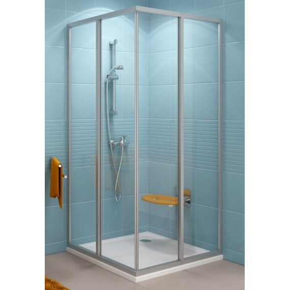 Душевое ограждение Ravak Supernova SRV2-S+SRV2-S 90x90 см 14V701O211 белый/pearl - фото 5