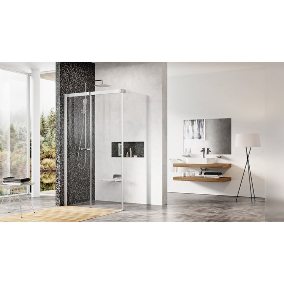 Душевое ограждение Ravak Matrix MSDPS 120х90 см 0WLG7100Z1 L белый/прозрачное - фото 3