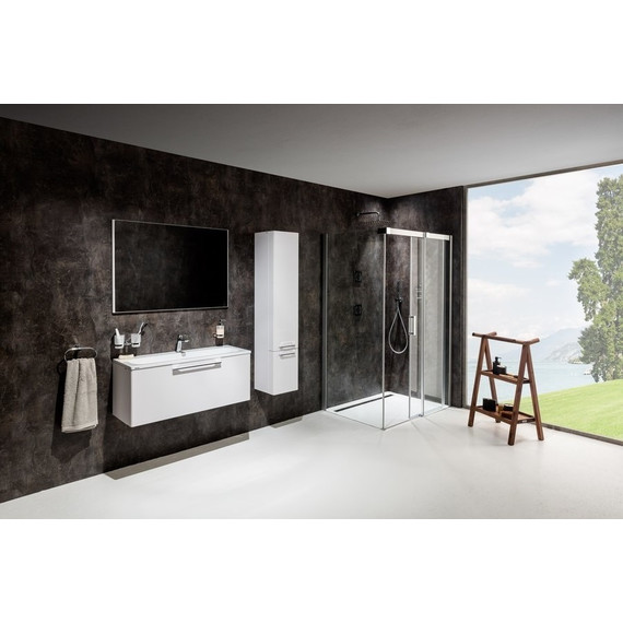 Душевое ограждение Ravak Matrix MSDPS 100х80 см 0WPA4U00Z1 R сатин/прозрачное - фото 6