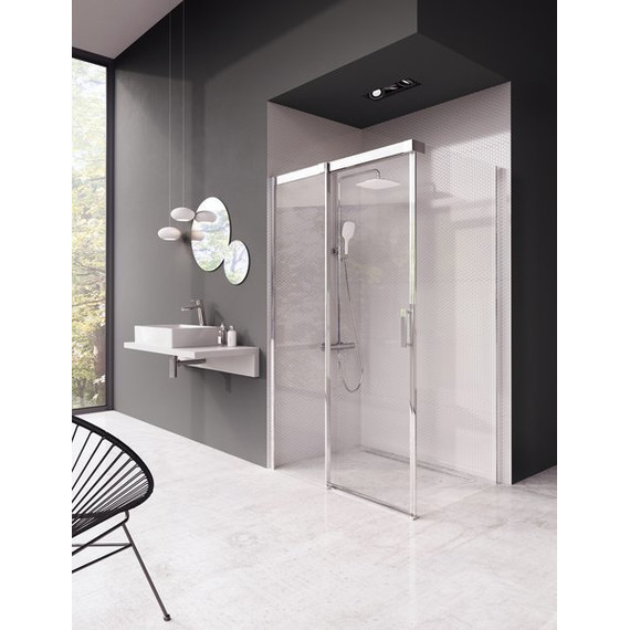 Душевое ограждение Ravak Matrix MSDPS 120х80 см 0WLG4C00Z1 L алюминий/прозрачное - фото 5