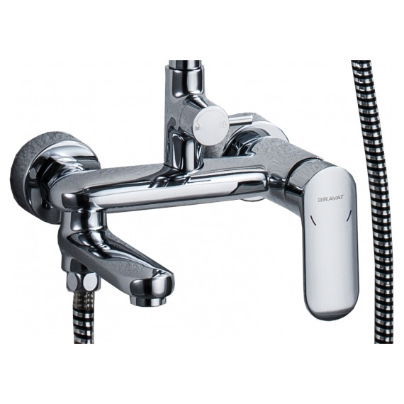 Душевая стойка BRAVAT OPAL C F6125183CP-A1-RUS (d 220) - фото 6