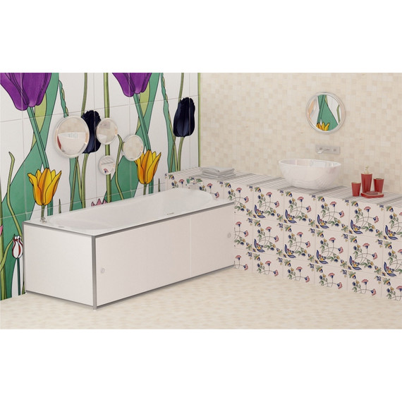 Фронтальная панель для ванны Метакам Премиум А 170 см (Подрезаемая) - фото 2