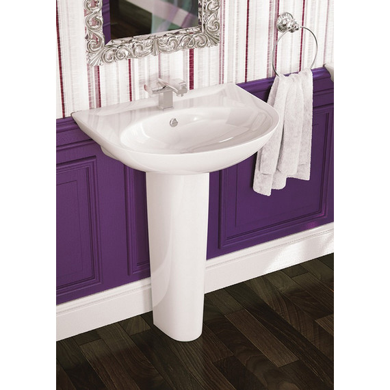 Умывальник Sanita Luxe Classic Luxe 65 см WB.PD/Classic/65-C/WHT.G/S1 - фото 6