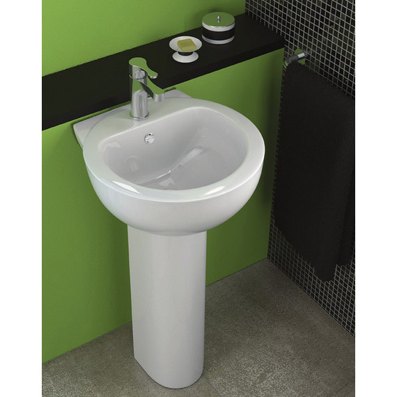 Умывальник Sanita Luxe Art Luxe 50 см WB.PD/Art/50-C/WHT.G/S1 - фото 5