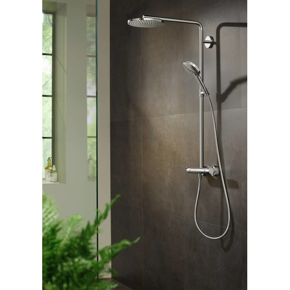 Душевая стойка с термостатом Hansgrohe Raindance Select S Showerpipe 240 1jet 27633000 - фото 2