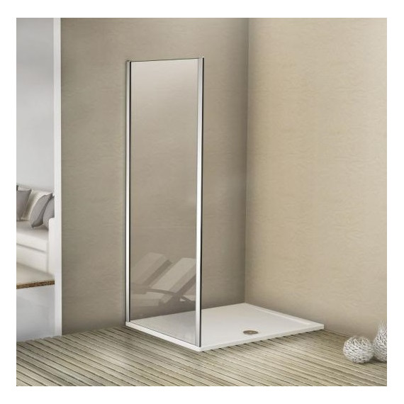 Боковая стенка Bas Antares SP-100-C-CH 100 см хром/прозрачное - фото 