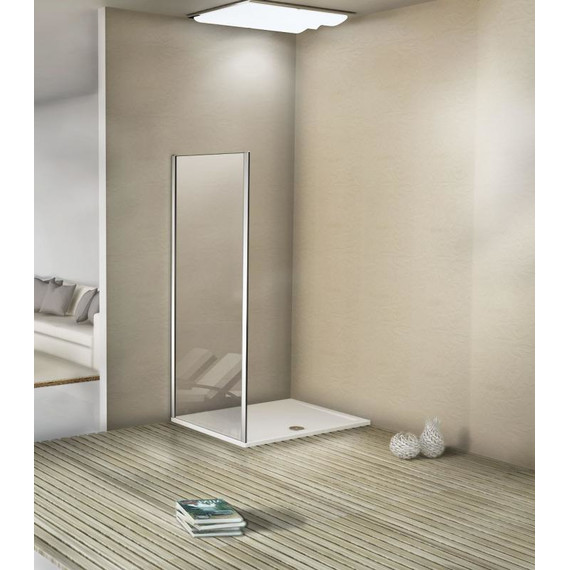 Боковая стенка Bas Antares SP-80-C-CH 80 см хром/прозрачное - фото 6