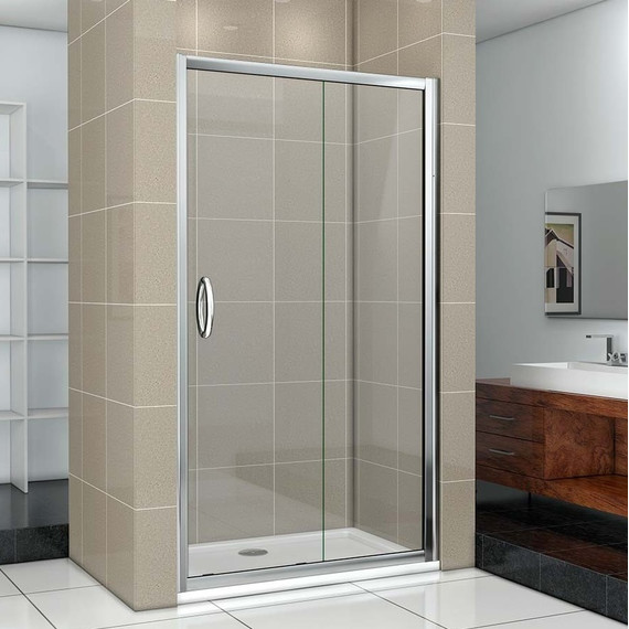 Душевая дверь Bas Infinity WTW-140-C-CH 140 см хром/прозрачное - фото 