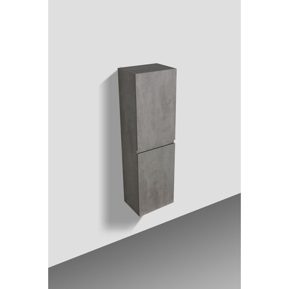 Пенал подвесной BelBagno LUCE-1350-2A-SC-SCM 35х135 см, цемент - фото 4