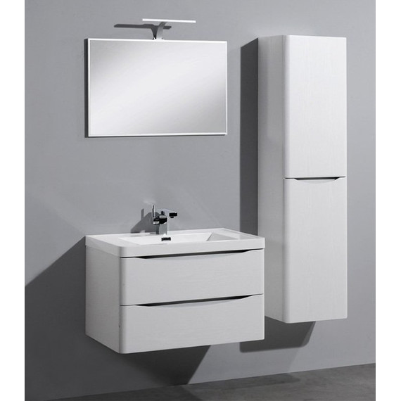 Пенал подвесной BelBagno ANCONA-N-1500-2A-SC-BL-L 40 см, левый, белый - фото 5