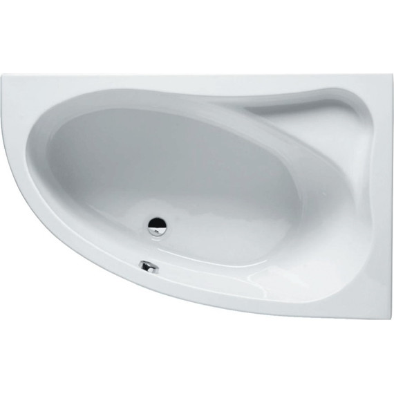 Ванна акриловая Riho LYRA 153x100 см B022001005 L, Размер - мм: 1530х1000 - фото 