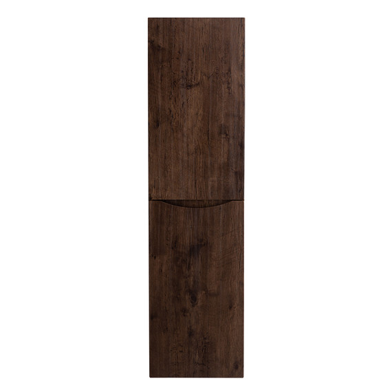 Пенал подвесной BelBagno FLY-MARINO-1500-2A-SC-RW-P-L 40 см, левый, Rovere Moro - фото 