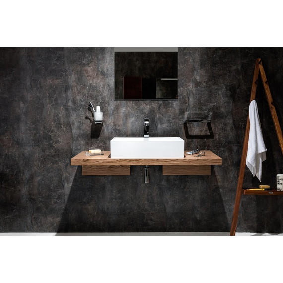 Столешница Ravak Formy L 100 см X000000837, тёмный орех - фото 6