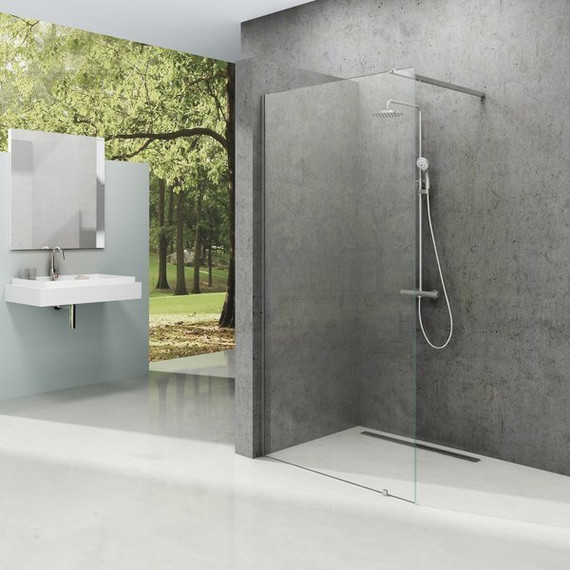 Душевая перегородка Ravak Walk-In Wall 100 см GW9WA0C00Z1 алюминий/прозрачное - фото 
