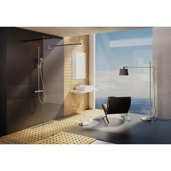 Душевая перегородка Ravak Walk-In Free 140 см GW9FM0C00Z1 прозрачное - фото 5