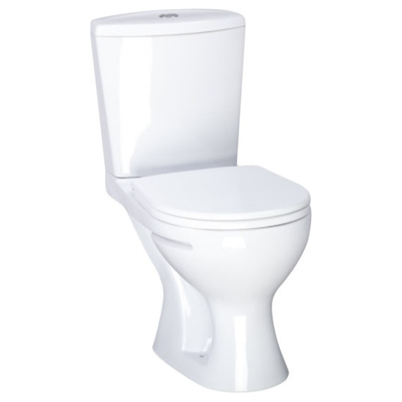 Унитаз-компакт Santeri Ультра 1.P401.3.S00.00B.F с крышкой полипропилен - фото 