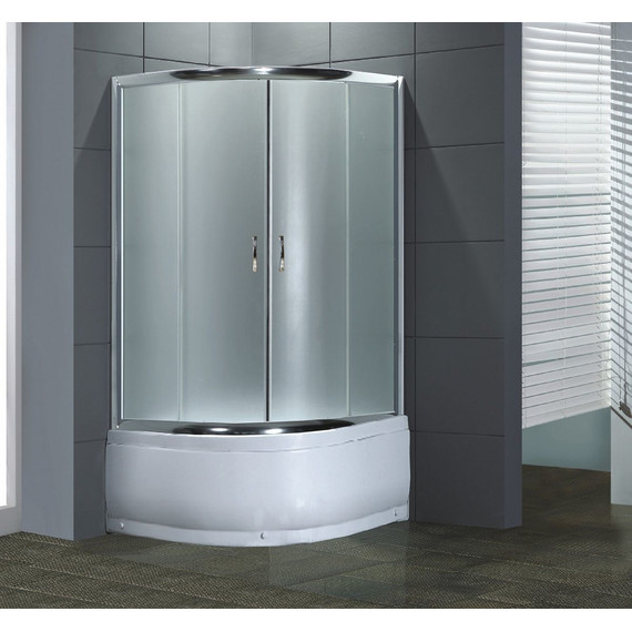 Душевое ограждение Loranto CS-834 100х100 см, сатин/матовое - фото 2