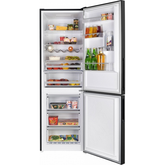 Двухкамерный холодильник Maunfeld MFF185NFB - фото 2