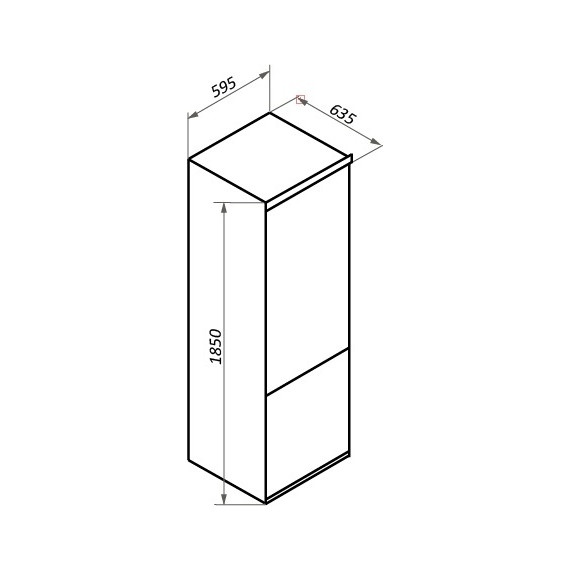 Двухкамерный холодильник Maunfeld MFF185NFS - фото 12
