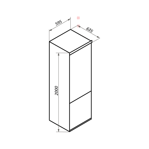 Двухкамерный холодильник Maunfeld MFF200NFBG - фото 3