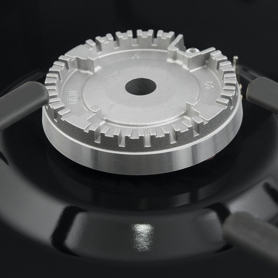 Газовая варочная поверхность Maunfeld EGHE.32.3EB/G Domino - фото 4