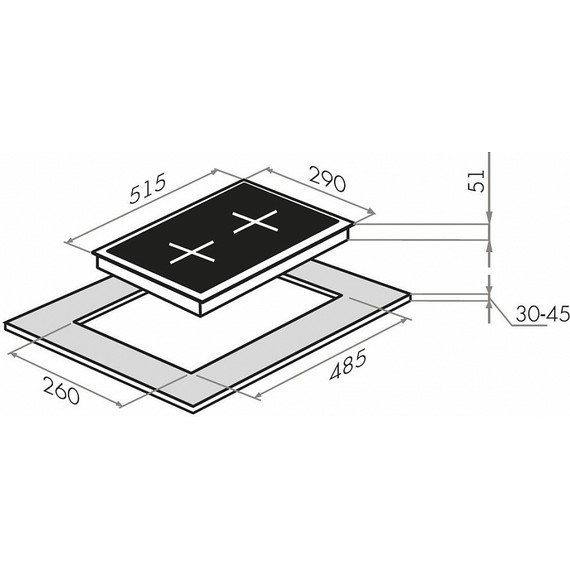 Газовая варочная поверхность Maunfeld EGHG.32.1CW/G Domino - фото 16