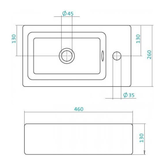 Тумба подвесная с раковиной Акватон Эклипс 46 см 1A1727K1EK560, эбони - фото 6