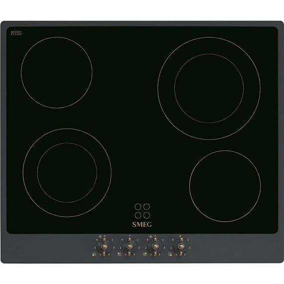 Электрическая варочная поверхность Smeg Coloniale P864AO - фото 