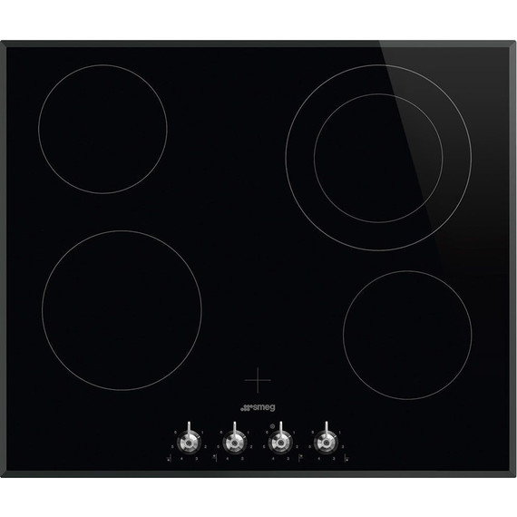 Электрическая варочная поверхность Smeg Classica SE364ETBM - фото 