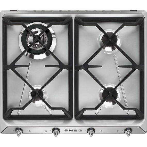 Газовая варочная поверхность Smeg Victoria SR964XGH - фото 