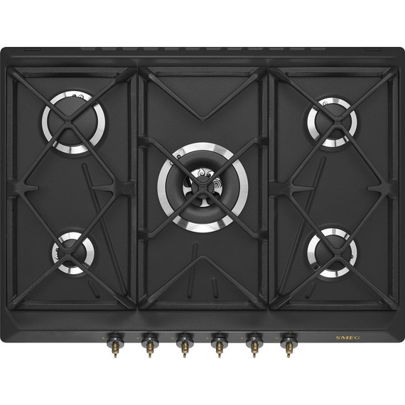 Газовая варочная поверхность Smeg Coloniale SRV876AOGH - фото 