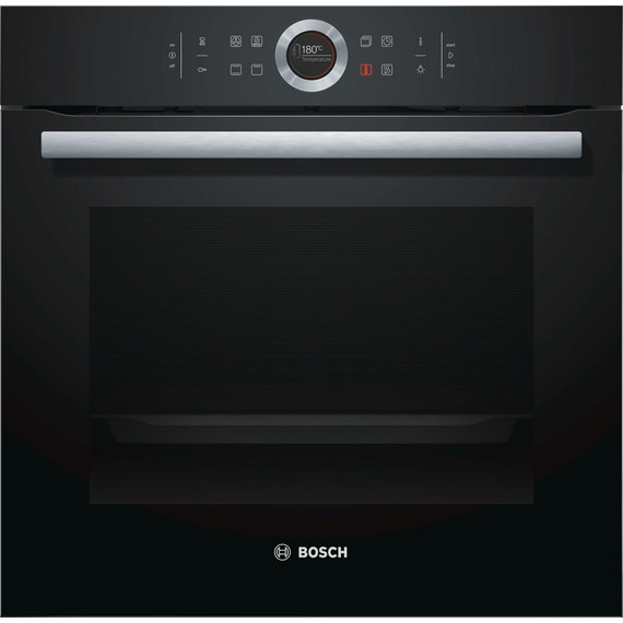Встраиваемый электрический духовой шкаф Bosch Serie 8 HBG634BB1 - фото 