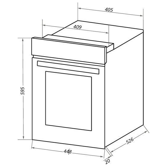 Электрический духовой шкаф Maunfeld EOEC516B2 - фото 15
