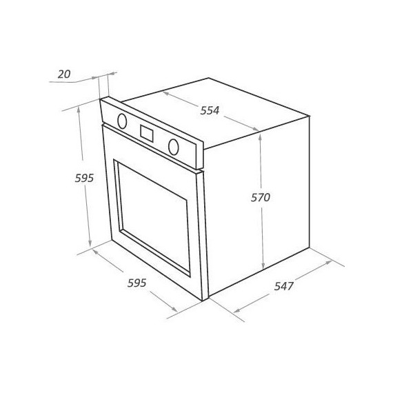 Электрический духовой шкаф Maunfeld EOEFG.769RIB.RT - фото 22