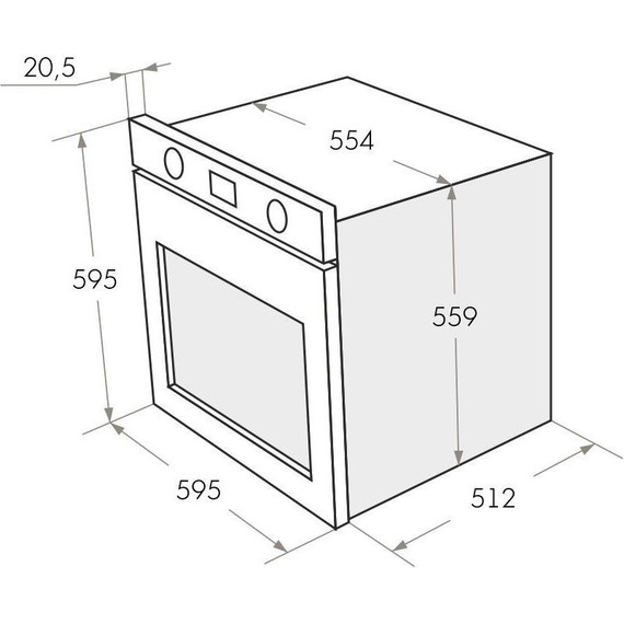 Электрический духовой шкаф Maunfeld EOEH 5811 BG - фото 17