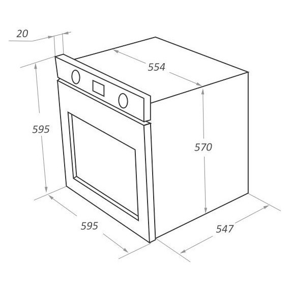 Электрический духовой шкаф Maunfeld EOEM.769W - фото 23