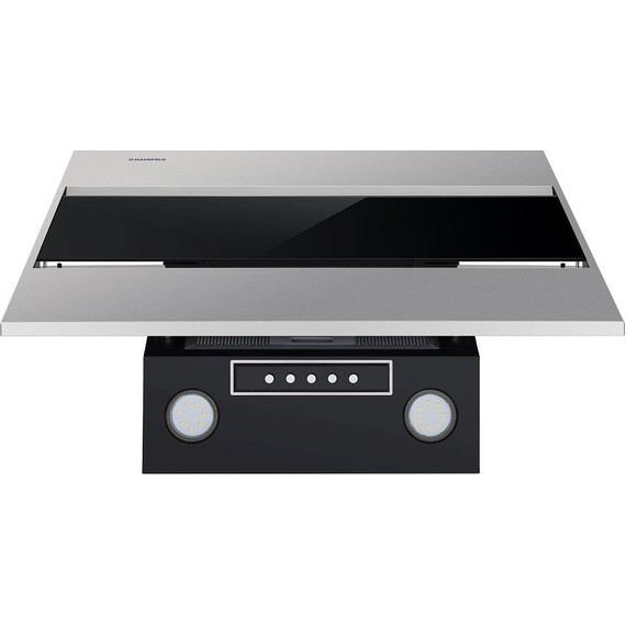 Вытяжка Maunfeld Bridge 60, нержавеющая сталь (чёрное стекло) - фото 2